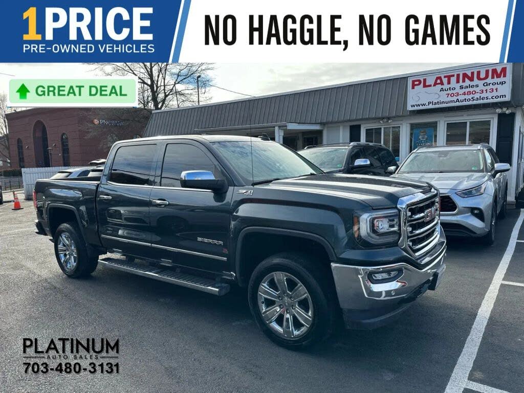 2018 GMC Sierra 1500 SLT Crew Cab 4WD