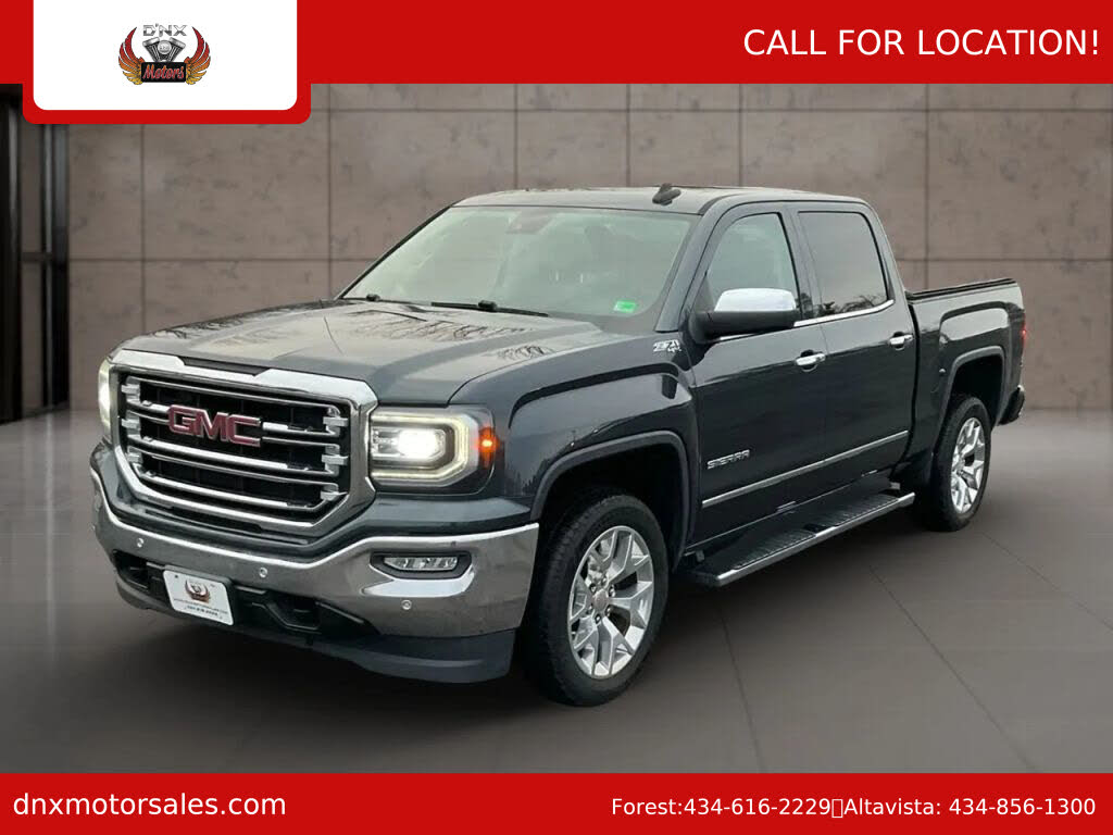 2018 GMC Sierra 1500 SLT Crew Cab 4WD