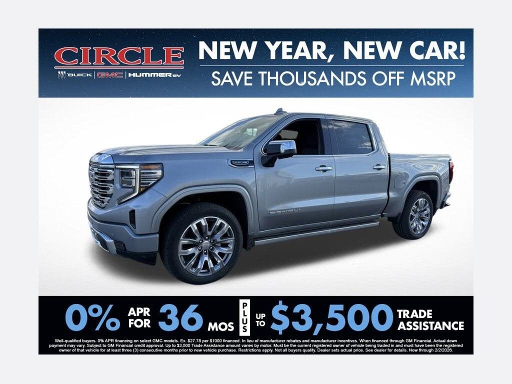 2026 GMC Sierra 1500 Denali Crew Cab 4WD