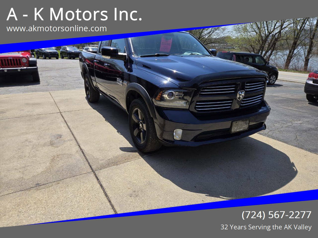 2016 RAM 1500 Sport Quad Cab 4WD