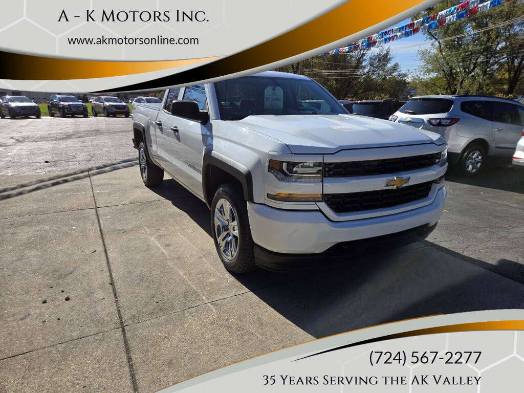 2017 Chevrolet Silverado 1500 Custom Double Cab 4WD