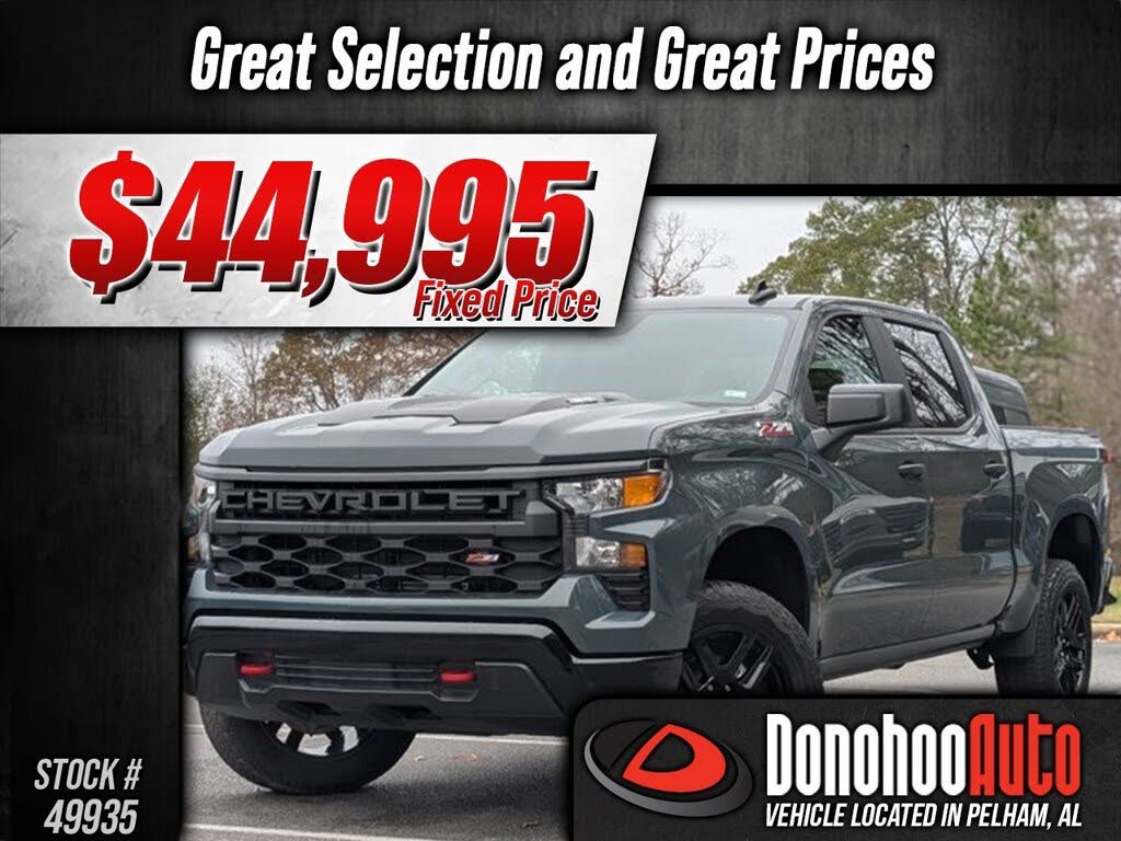 2025 Chevrolet Silverado 1500 Custom Trail Boss Crew Cab 4WD
