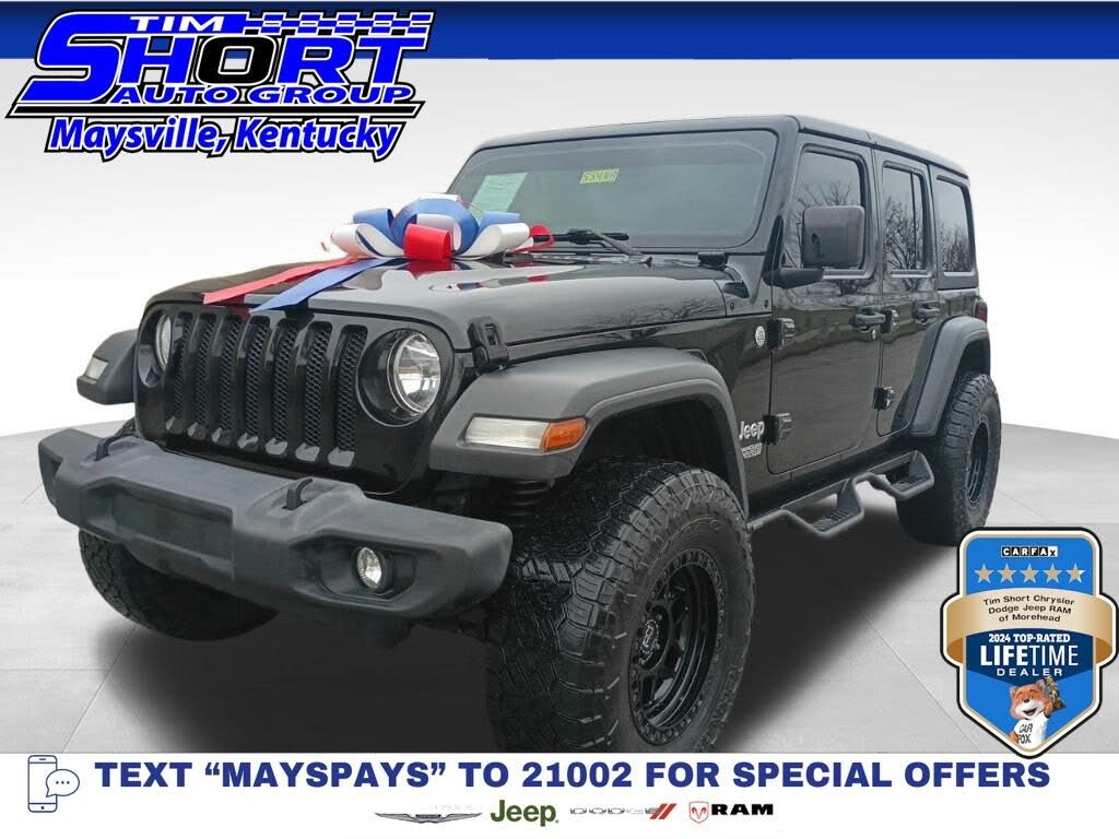 2018 Jeep Wrangler Unlimited Sport S 4WD