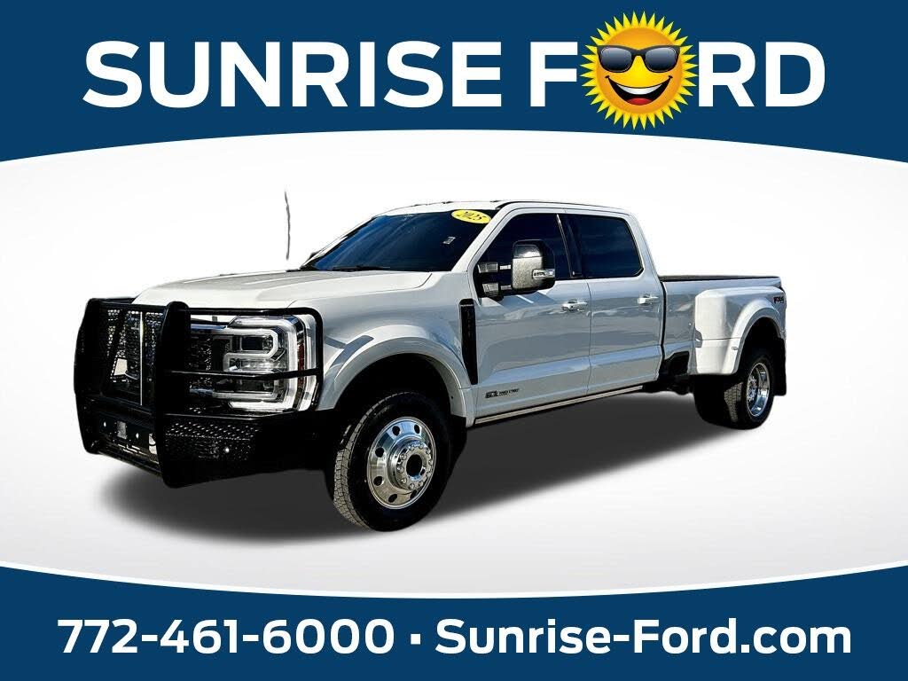 2025 Ford F-450 Super Duty Platinum Crew Cab LB DRW 4WD