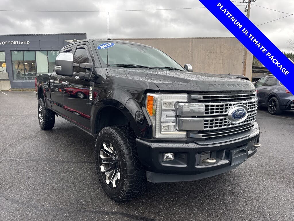 2017 Ford F-250 Super Duty Platinum Crew Cab 4WD