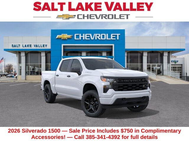2026 Chevrolet Silverado 1500 Custom Crew Cab 4WD