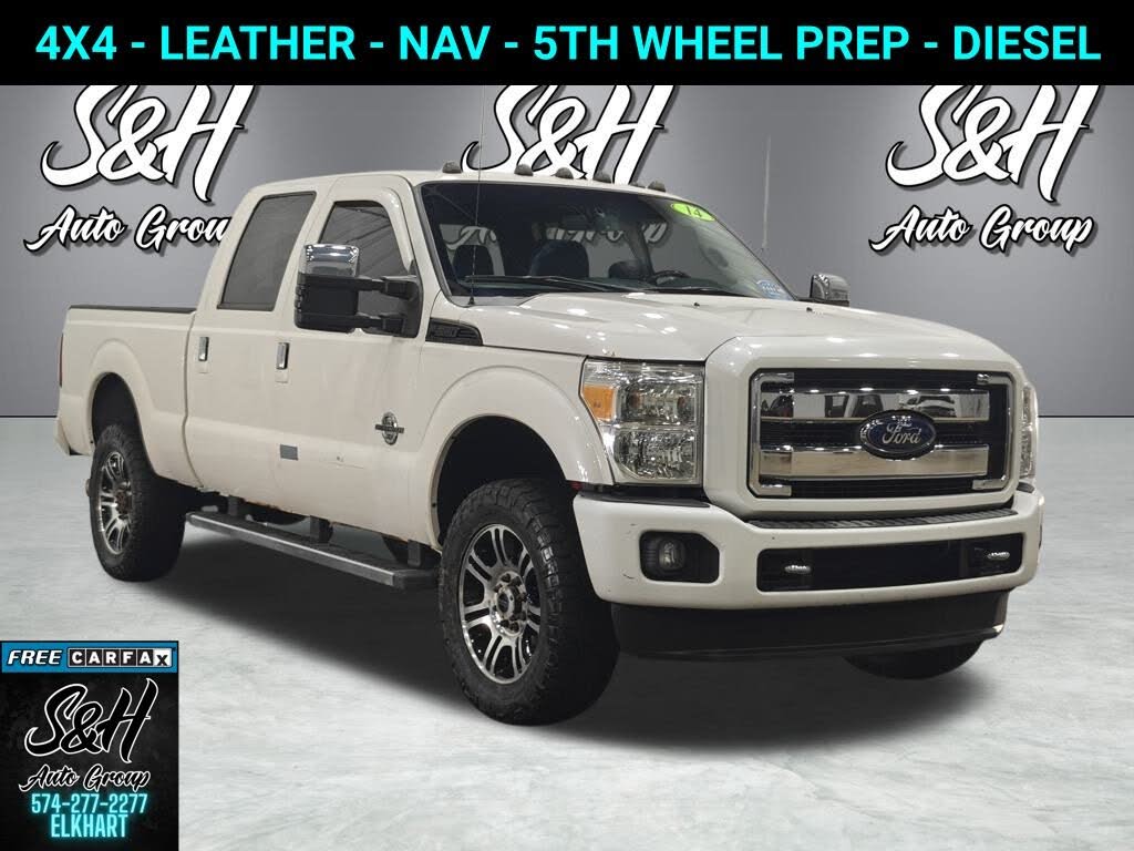 2014 Ford F-350 Super Duty Platinum Crew Cab 4WD