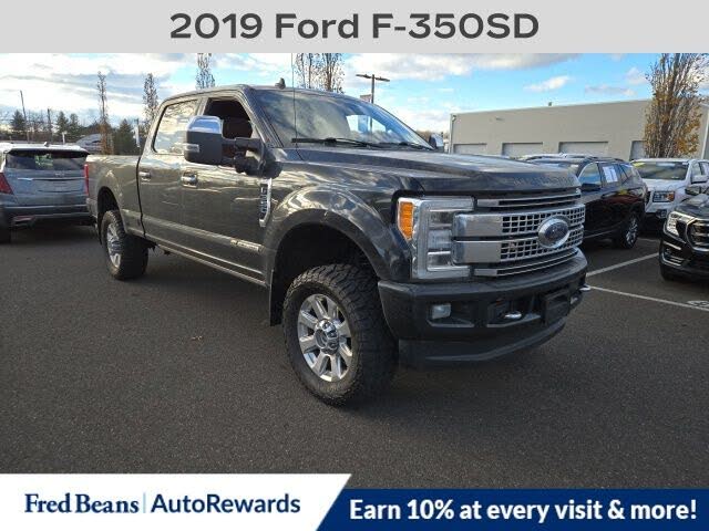 2019 Ford F-350 Super Duty Platinum Crew Cab 4WD