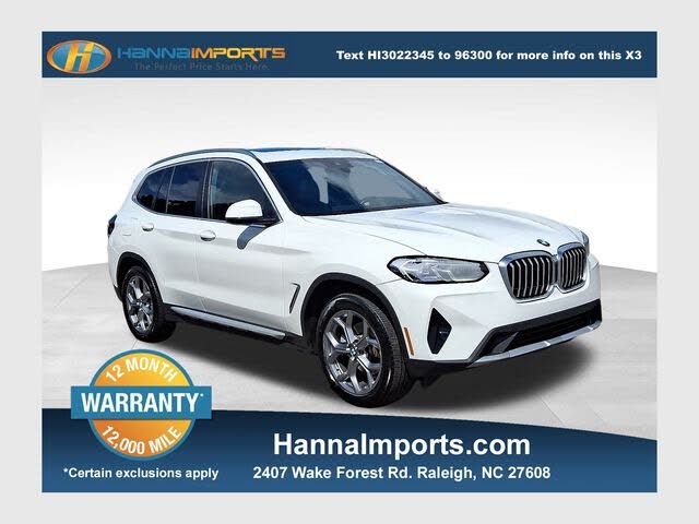 2023 BMW X3 sDrive30i RWD