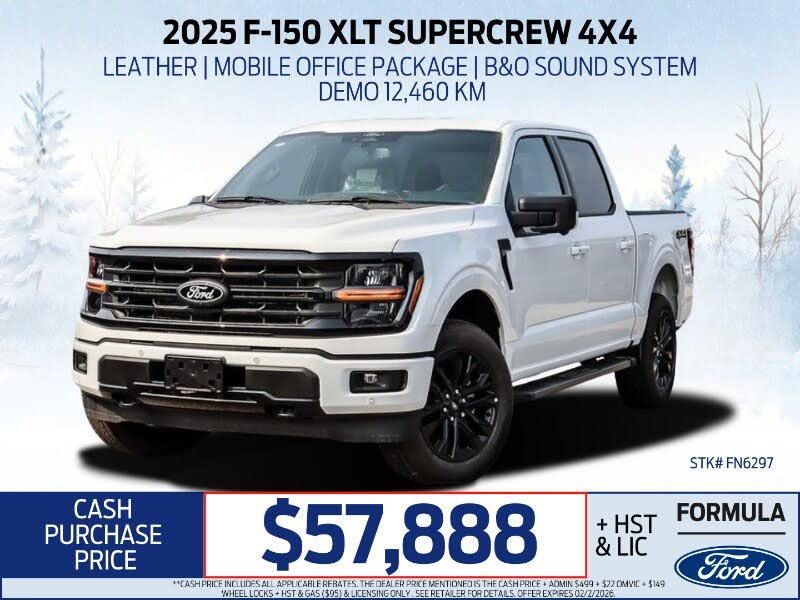 Ford F-150 XLT SuperCrew 4WD 2025