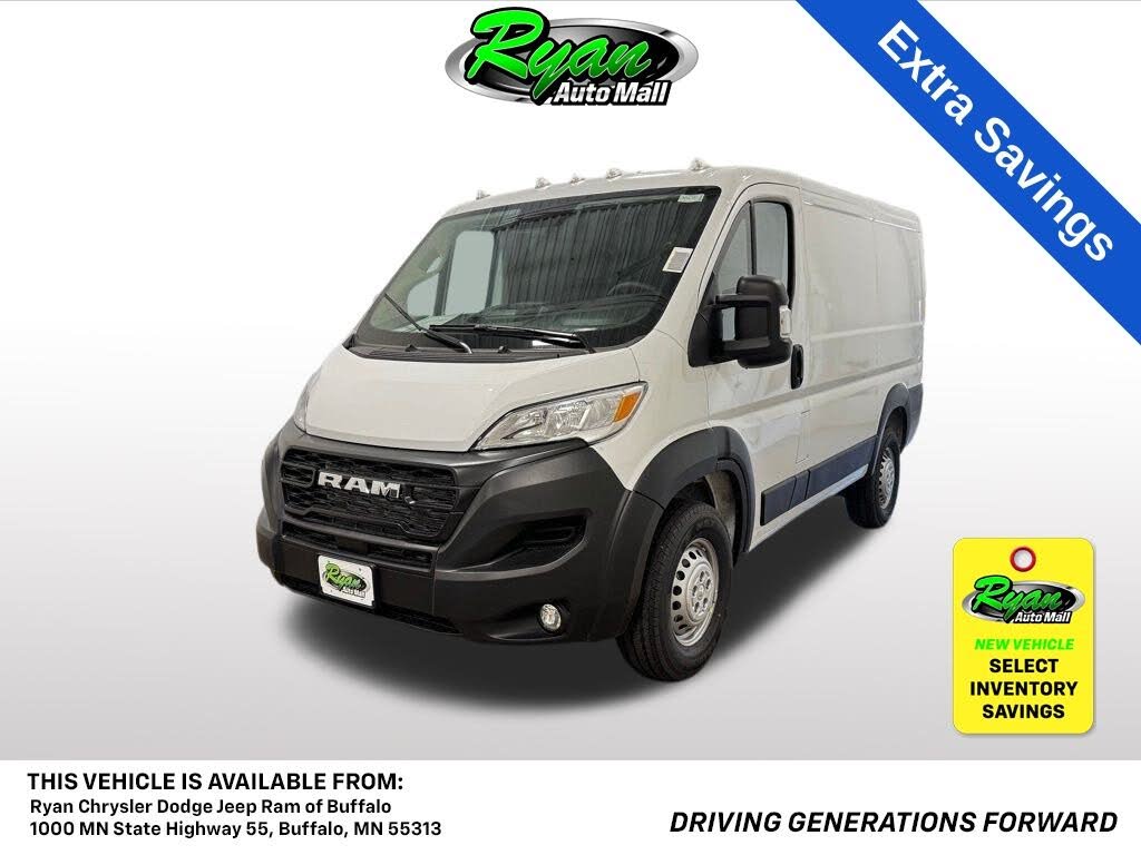 2025 RAM ProMaster 1500 Tradesman 136 Low Roof Cargo Van FWD