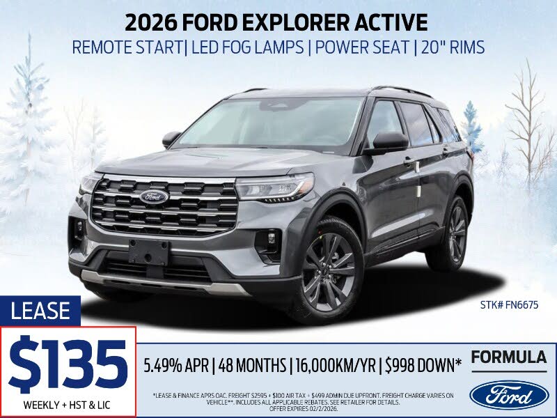 Ford Explorer Active AWD 2026