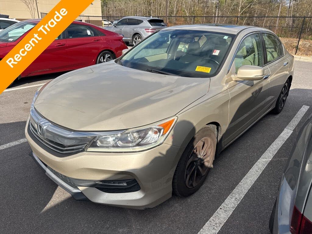 2016 Honda Accord EX-L with Honda Sensing