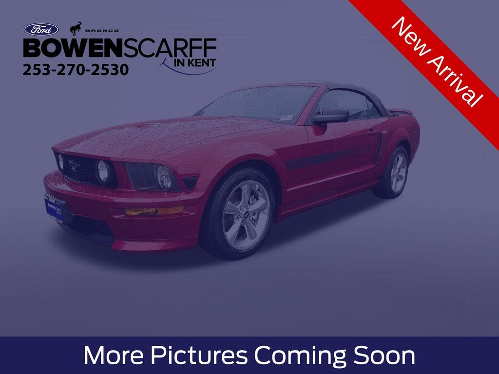 2008 Ford Mustang GT Premium Convertible RWD