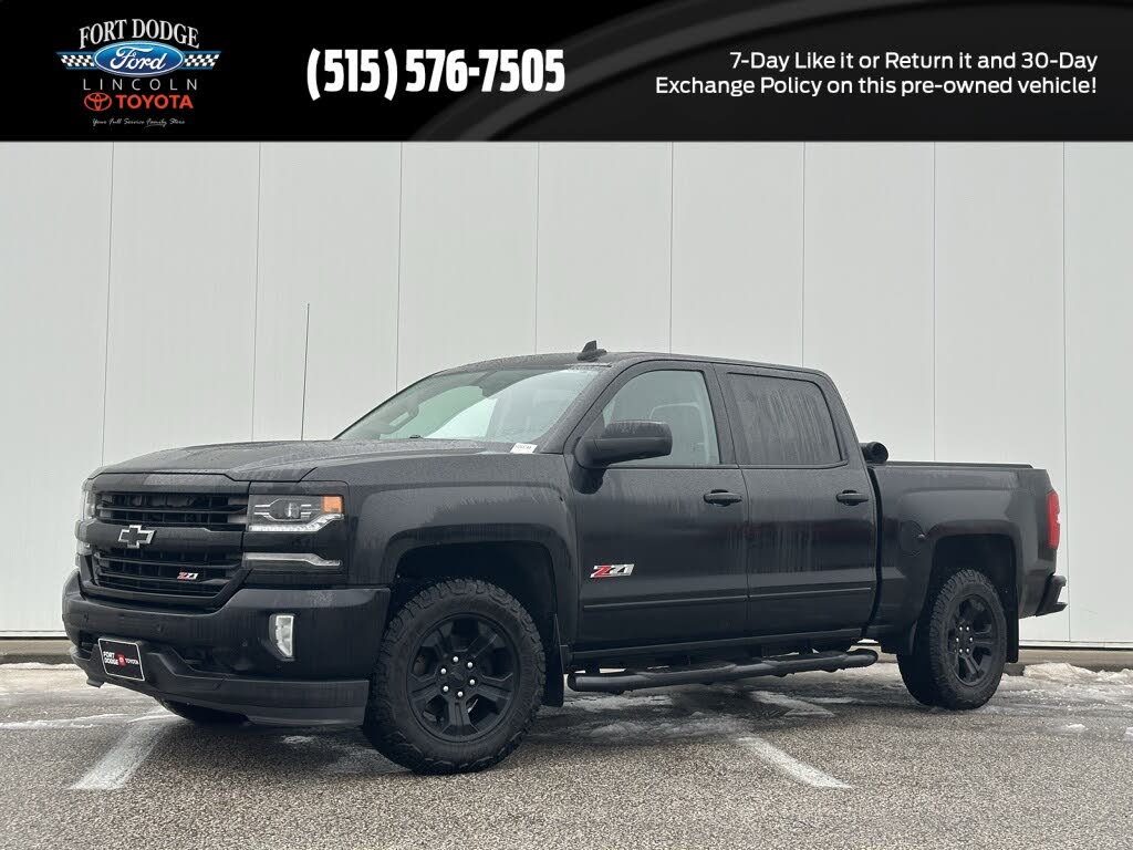 2016 Chevrolet Silverado 1500 LTZ Crew Cab 4WD
