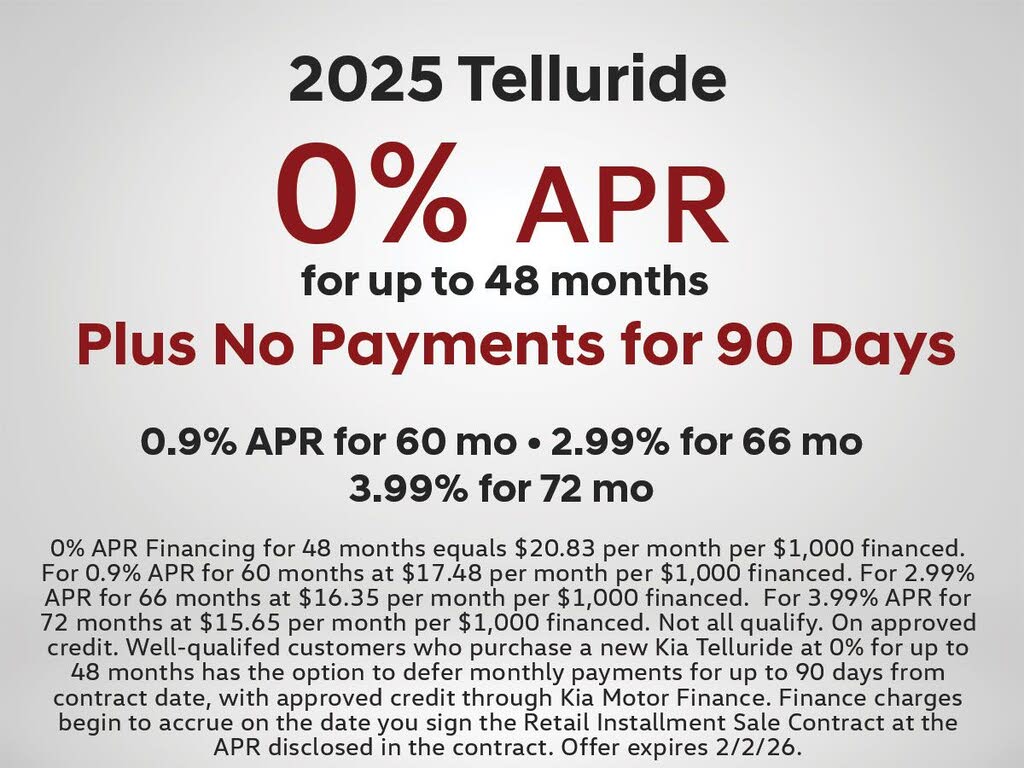 2025 Kia Telluride SX-Prestige X-Line AWD