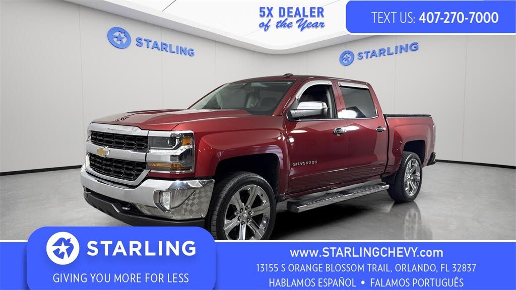 2018 Chevrolet Silverado 1500 LT Crew Cab RWD