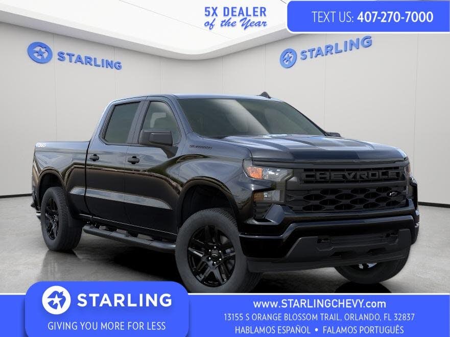 2026 Chevrolet Silverado 1500 Custom Crew Cab 4WD