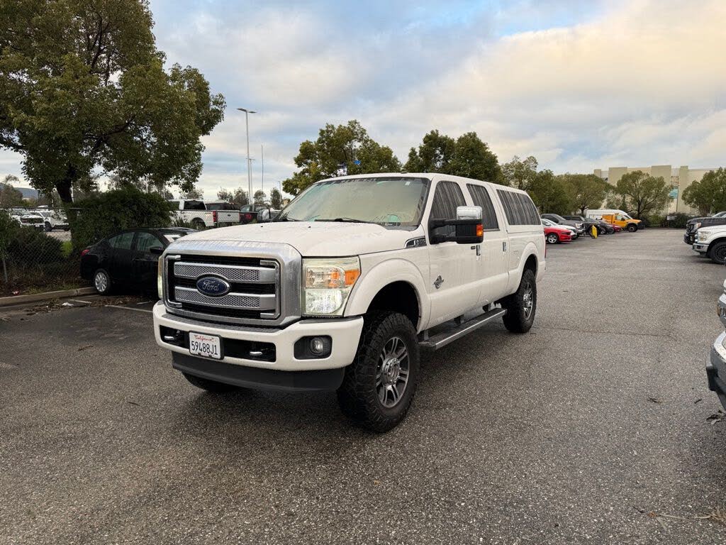 2016 Ford F-250 Super Duty Platinum Crew Cab 4WD