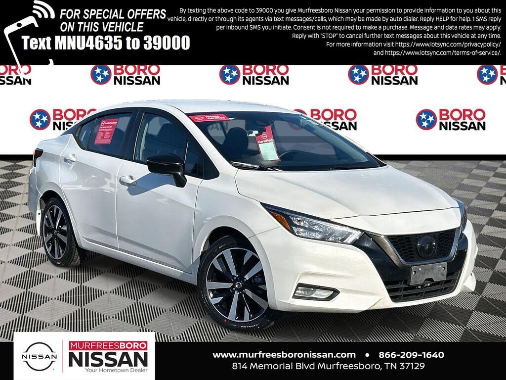 2021 Nissan Versa SR FWD