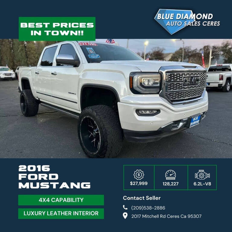 2018 GMC Sierra 1500 Denali Crew Cab 4WD