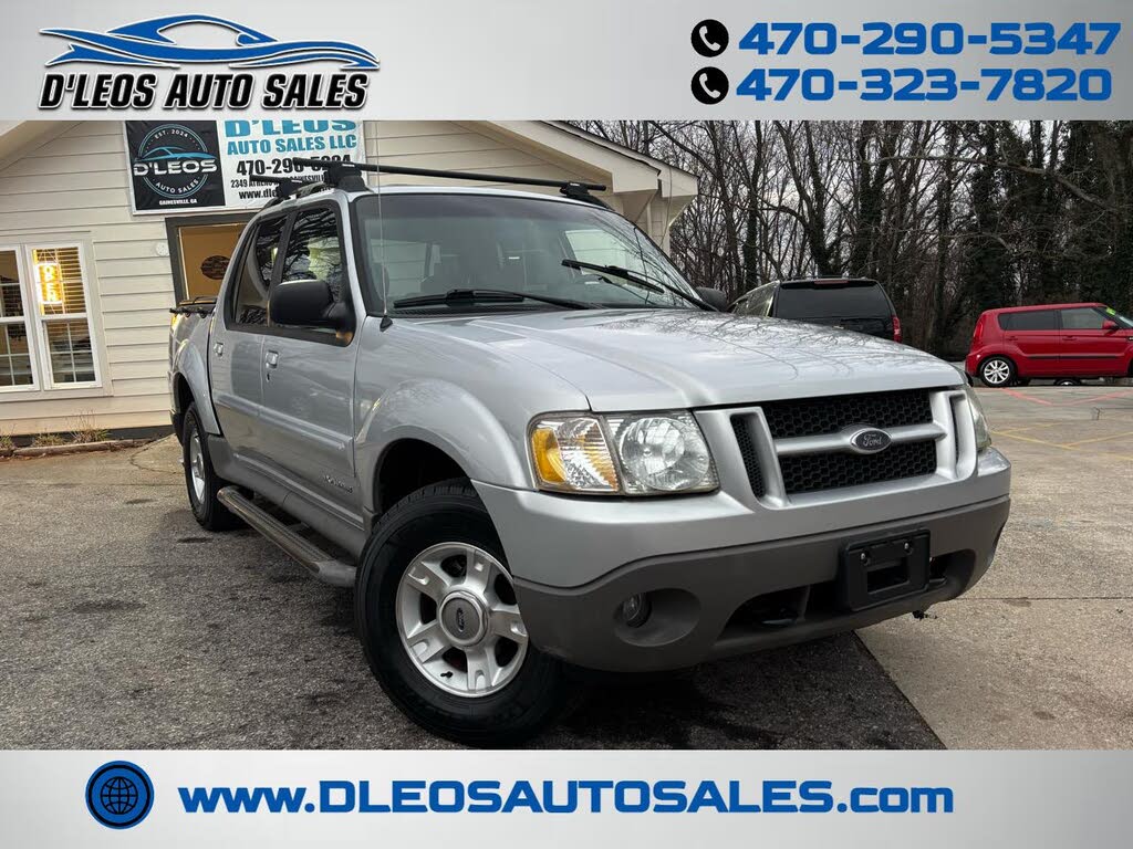 2002 Ford Explorer Sport Trac Crew Cab