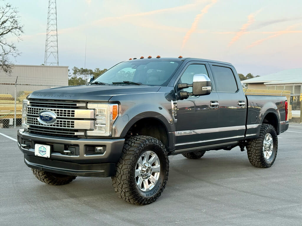 2018 Ford F-350 Super Duty Platinum Crew Cab 4WD