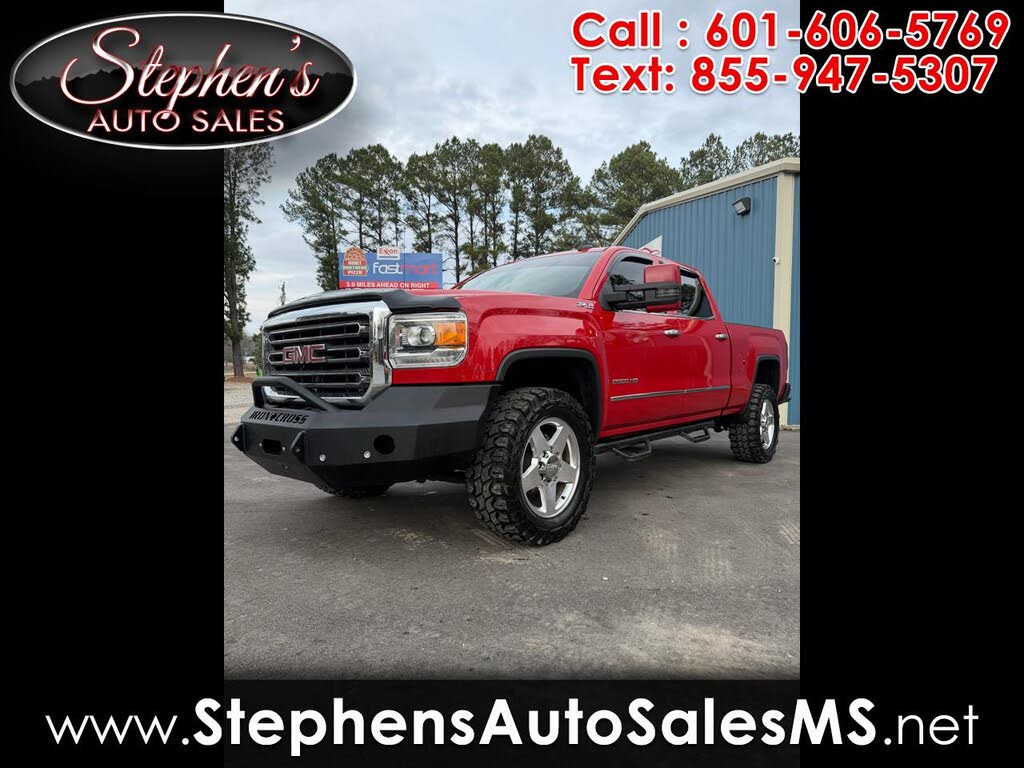 2015 GMC Sierra 2500HD SLT Crew Cab SB 4WD