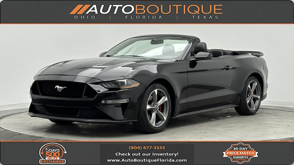 2020 Ford Mustang EcoBoost Premium Convertible RWD