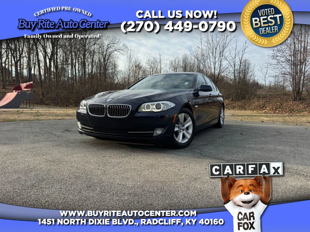 2012 BMW 5 Series 528i xDrive Sedan AWD
