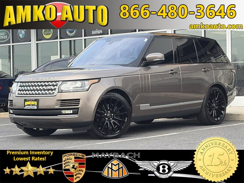 2016 Land Rover Range Rover V8 Supercharged 4WD