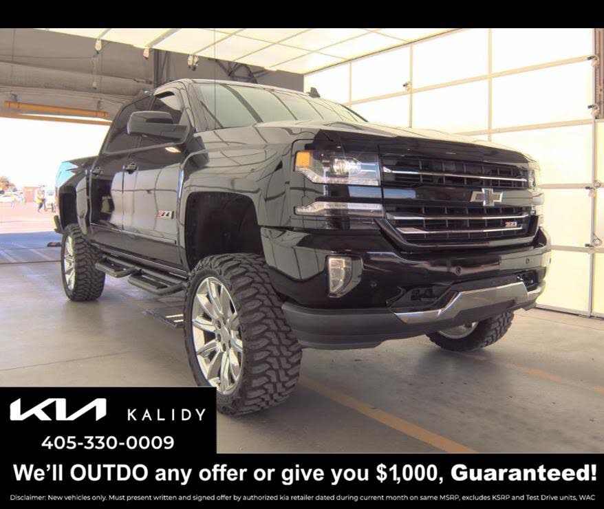 2018 Chevrolet Silverado 1500 LTZ Crew Cab 4WD