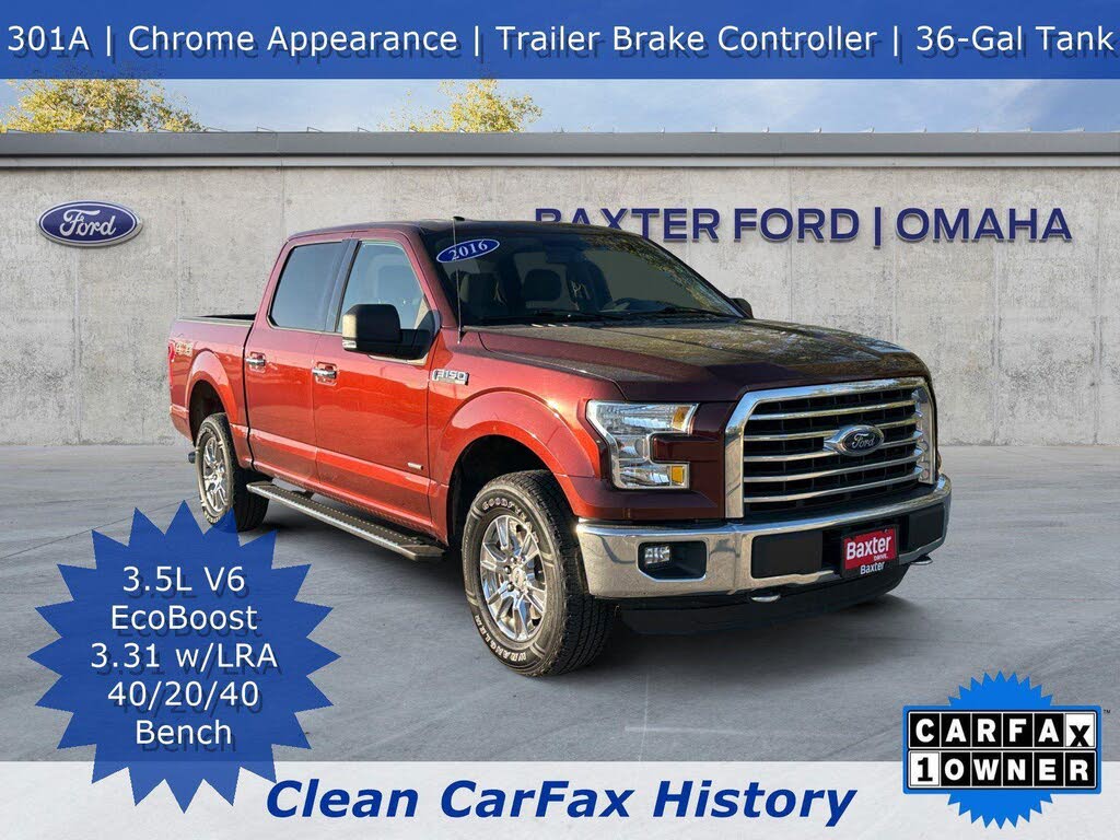 2016 Ford F-150 XLT SuperCrew 4WD