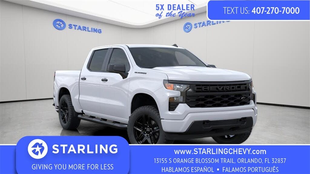 2026 Chevrolet Silverado 1500 Custom Crew Cab RWD