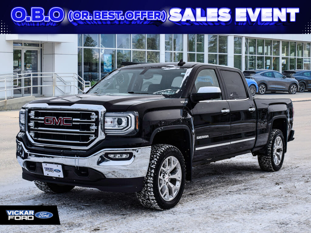 2017 GMC Sierra 1500 SLT Crew Cab 4WD
