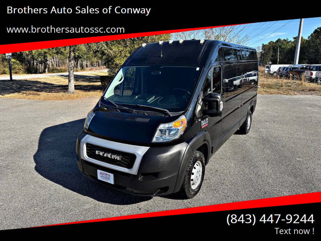 2019 RAM ProMaster 2500 159 High Roof Cargo Van FWD