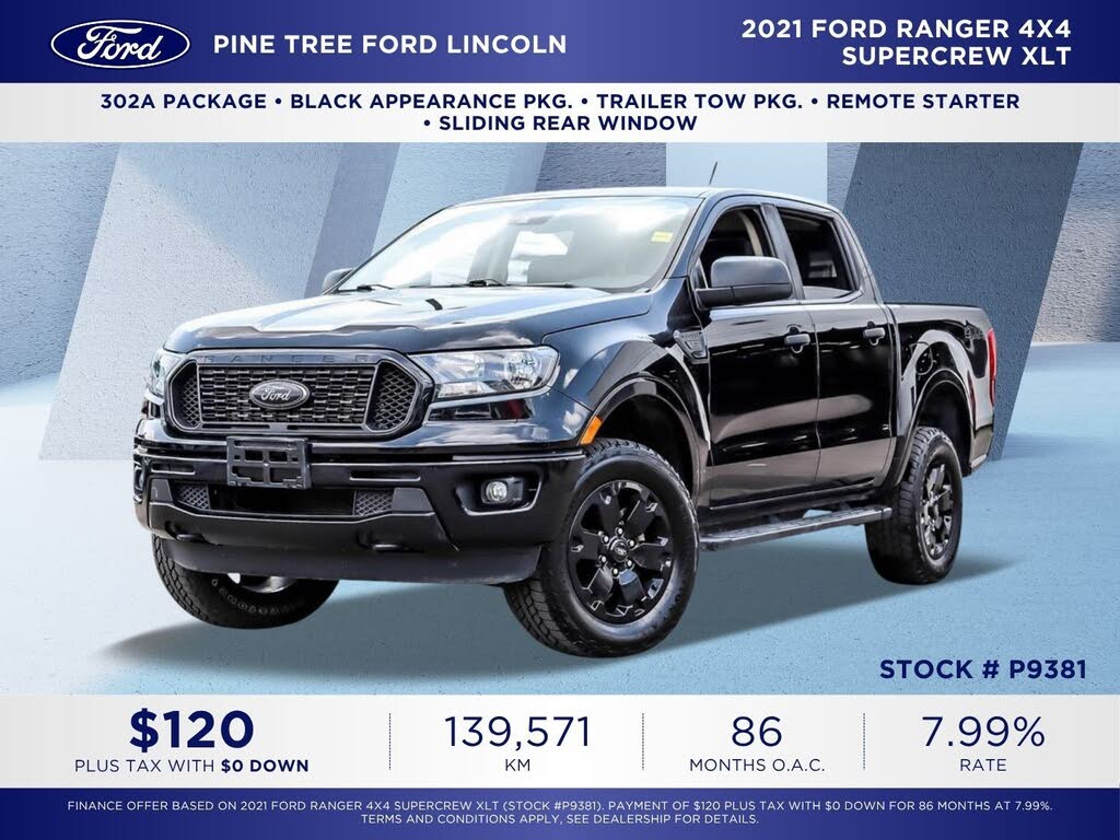 2021 Ford Ranger XLT SuperCrew 4WD