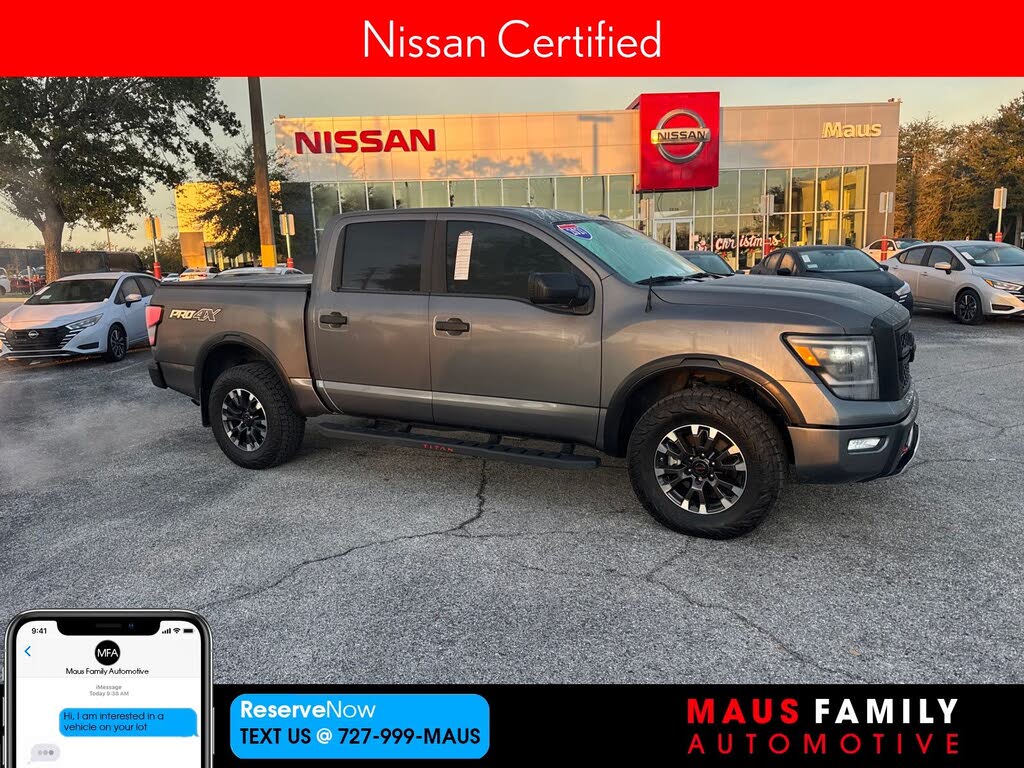 2021 Nissan Titan PRO-4X Crew Cab 4WD
