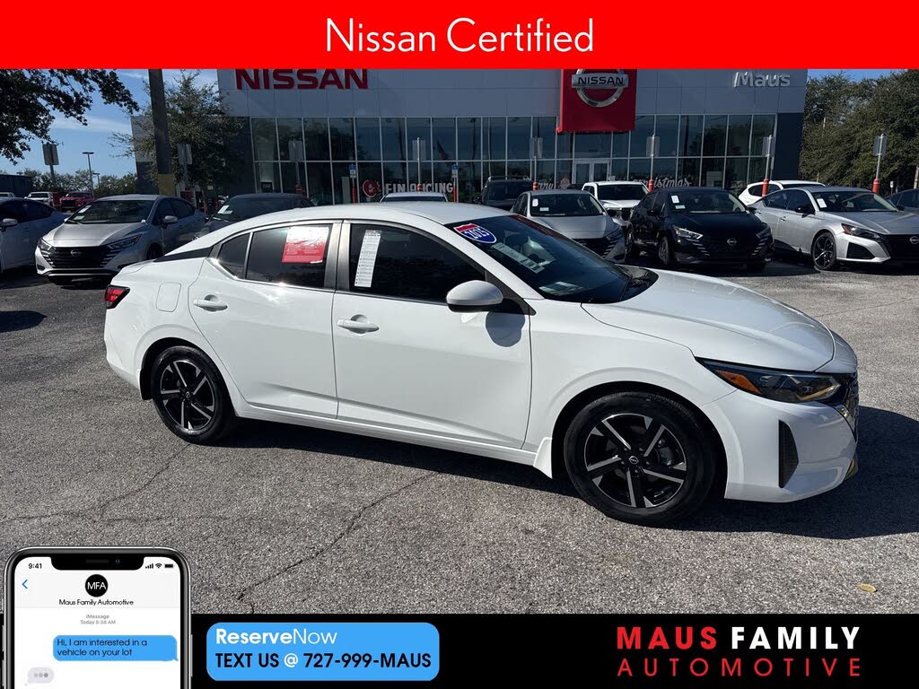 2025 Nissan Sentra SV FWD