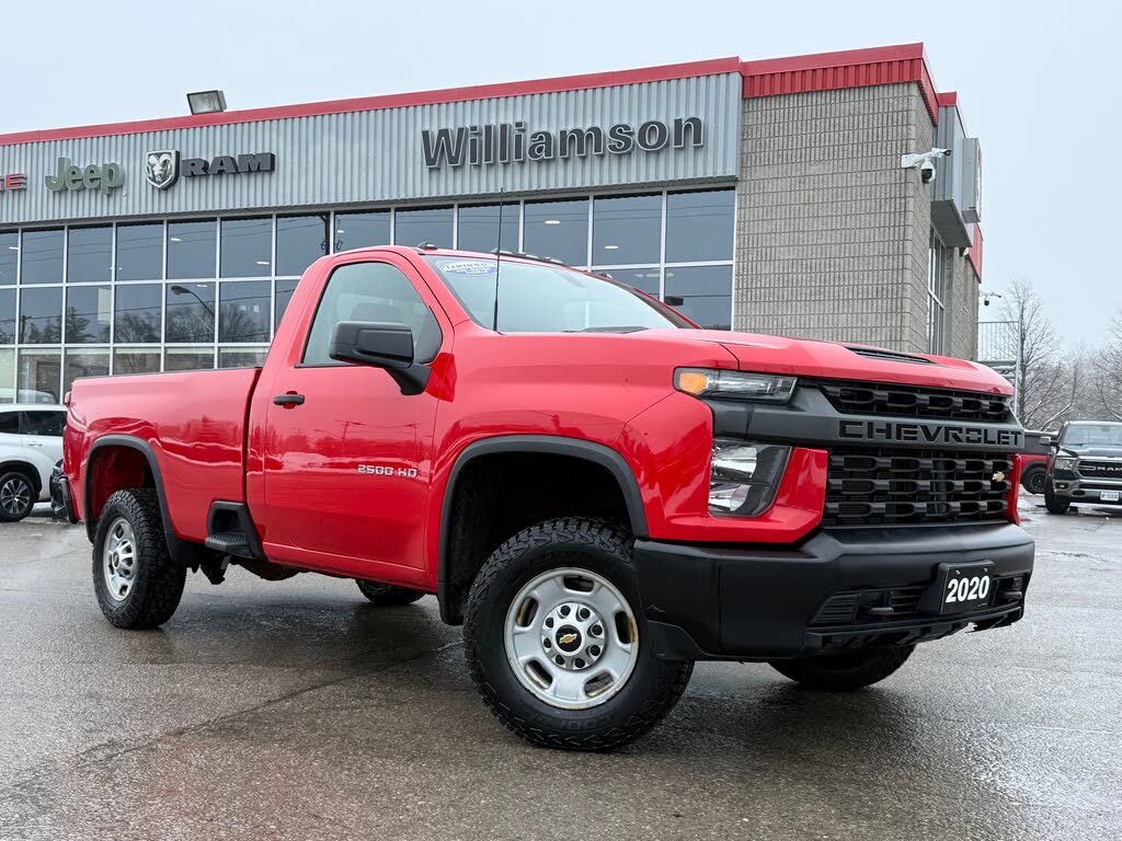2020 Chevrolet Silverado 2500HD Work Truck Regular Cab LB 4WD