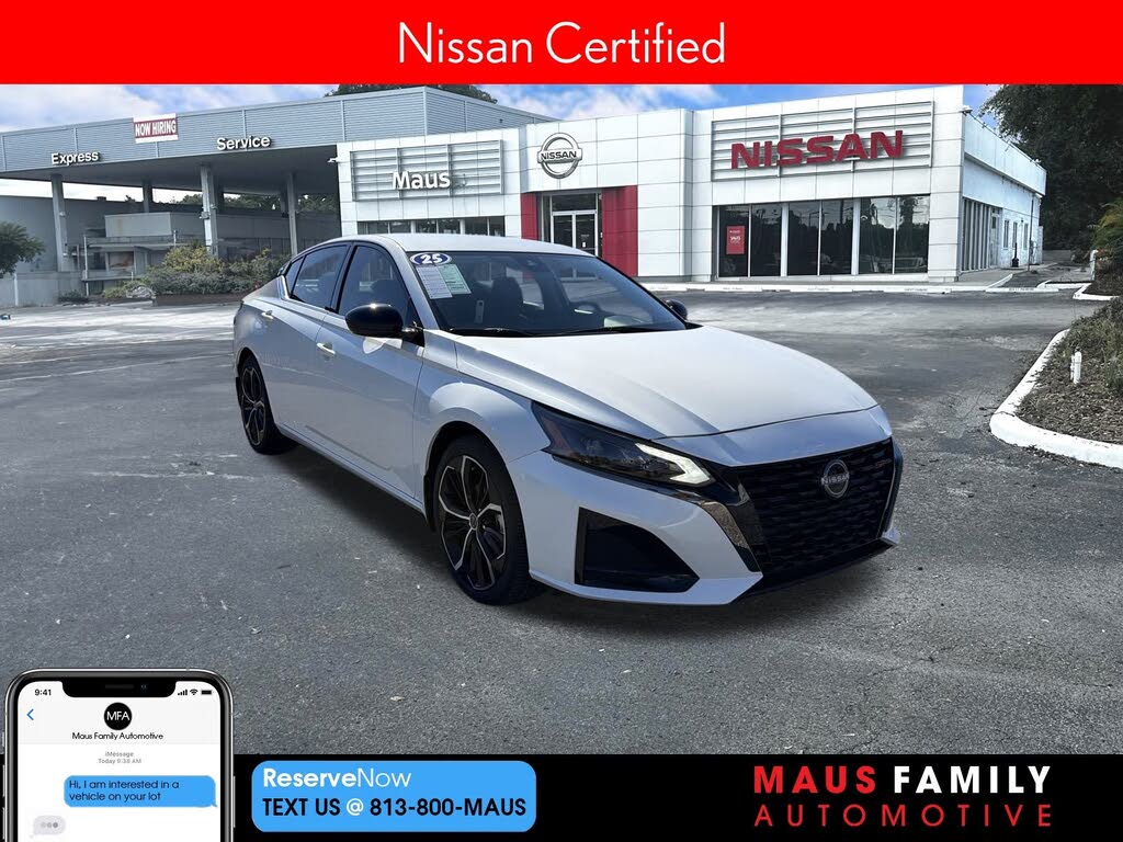 2025 Nissan Altima 2.5 SR FWD