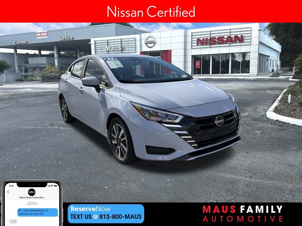2025 Nissan Versa SV FWD