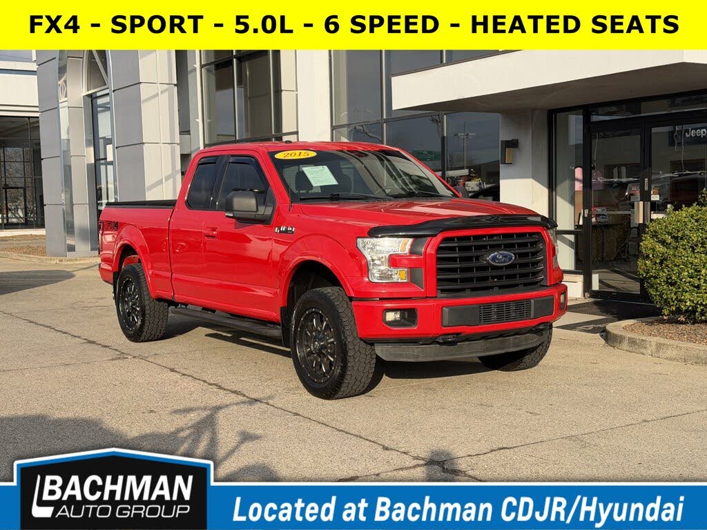2015 Ford F-150 XLT SuperCab 4WD