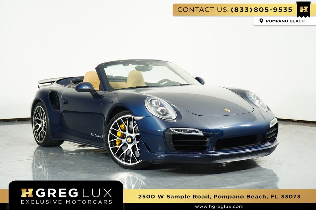 2016 Porsche 911 Turbo S Cabriolet AWD