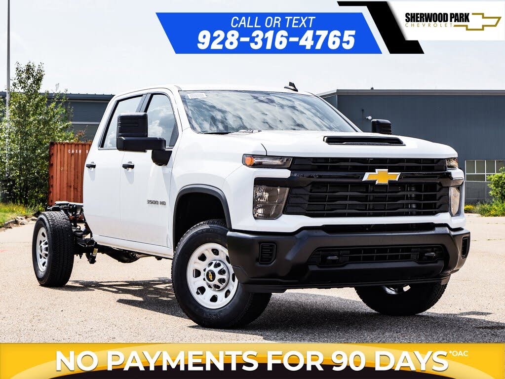 Chevrolet Silverado 3500HD Work Truck Crew Cab LB 4WD 2025