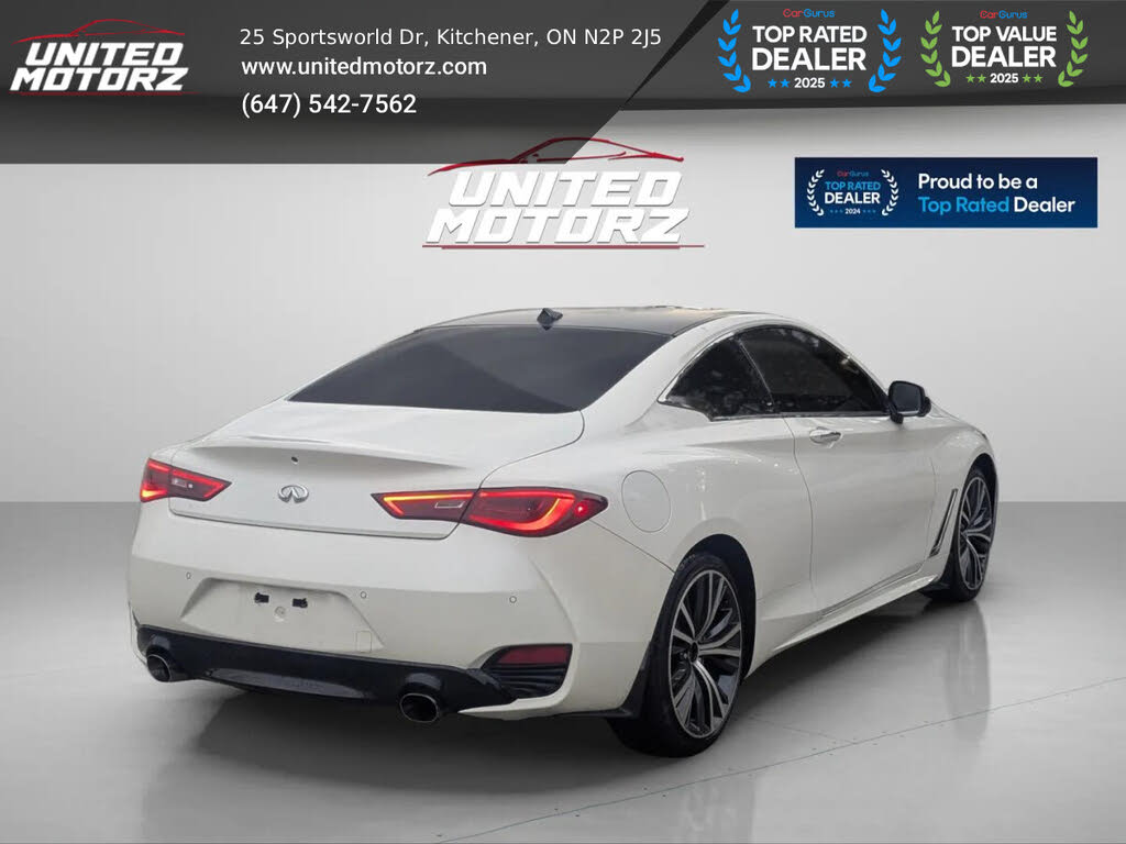 2018 INFINITI Q60 3.0t Luxe Coupe AWD