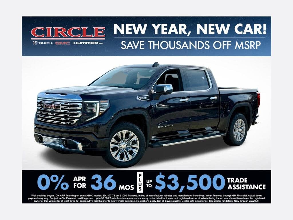 2026 GMC Sierra 1500 Denali Crew Cab 4WD