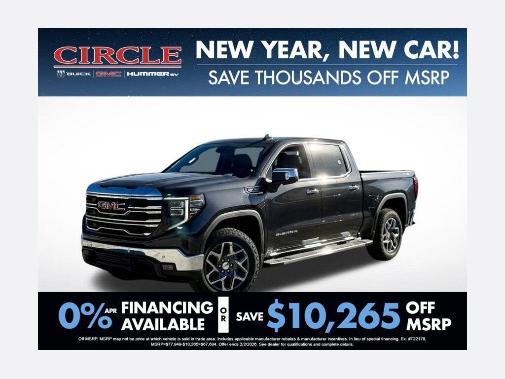 2026 GMC Sierra 1500 SLT Crew Cab 4WD