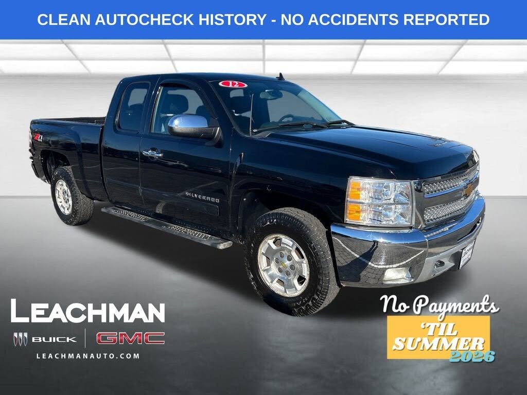 2012 Chevrolet Silverado 1500 LT Extended Cab 4WD