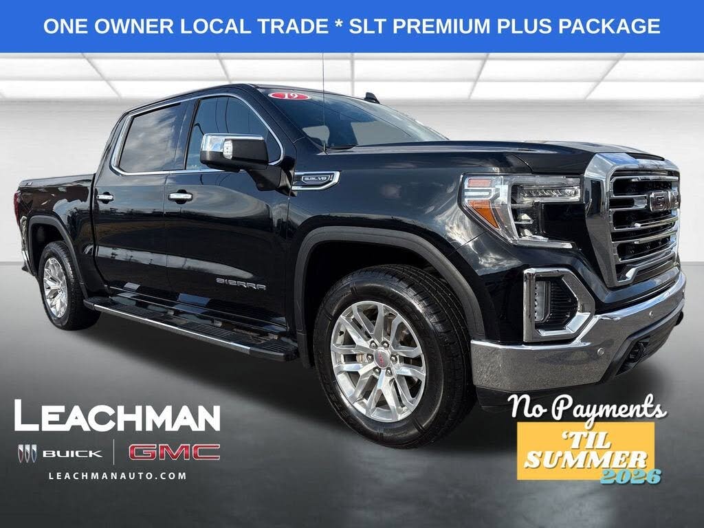 2019 GMC Sierra 1500 SLT Crew Cab 4WD